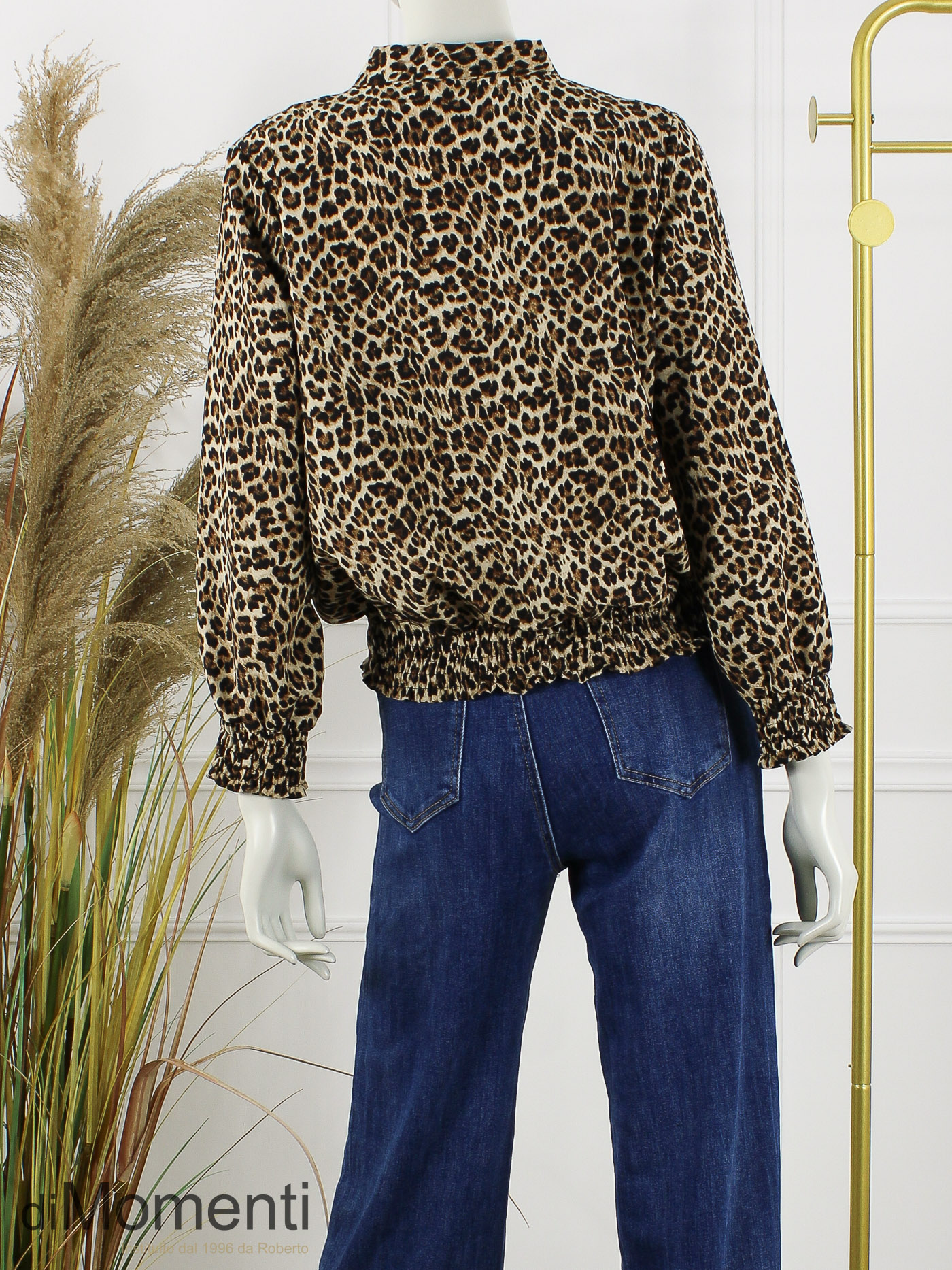 Blouse / Top Verla - Print 4 Camel
