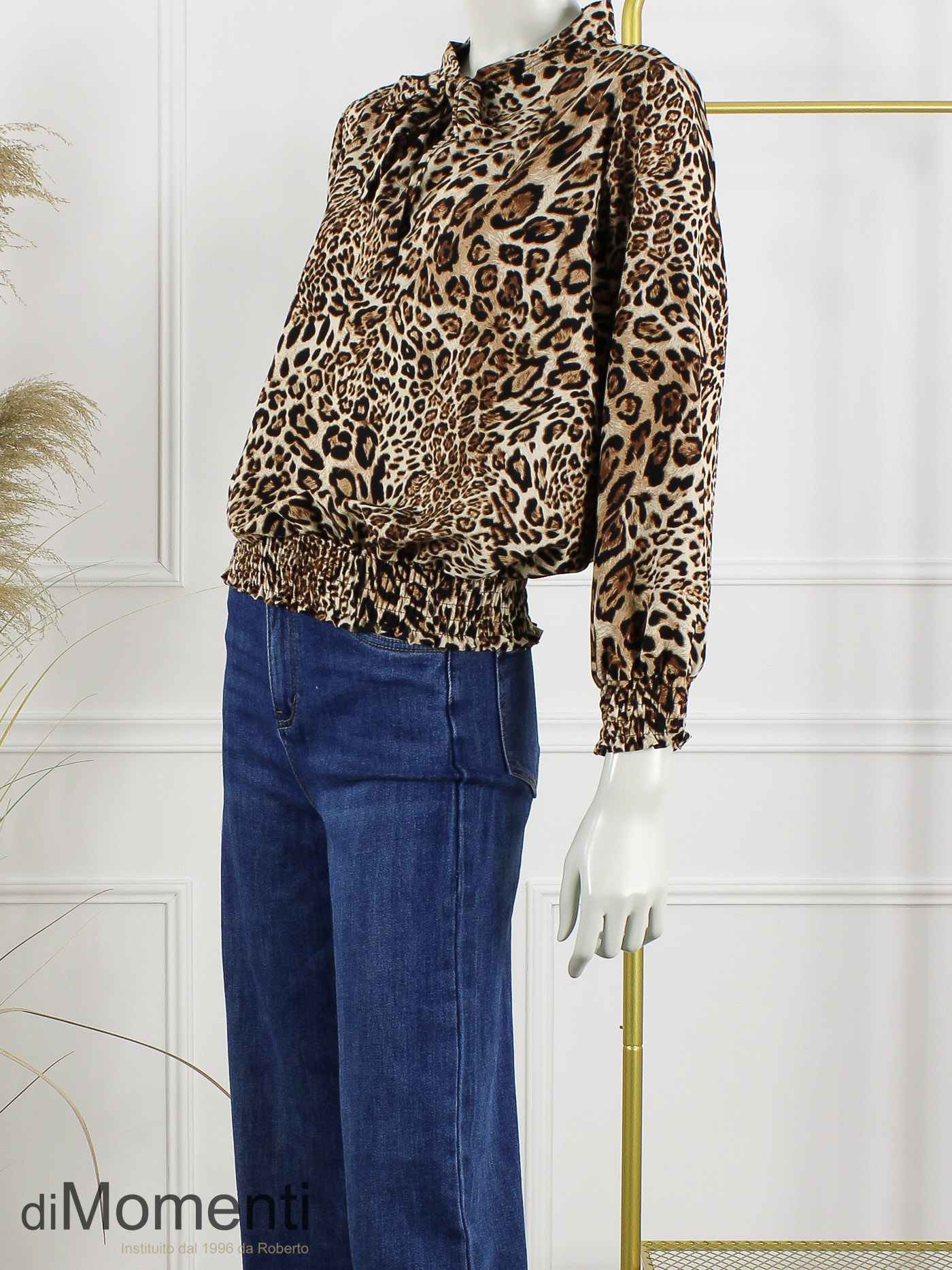 Blouse / Top Verla - Print 2 Beige