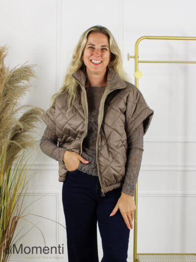 Bodywarmer Melanie - Taupe
