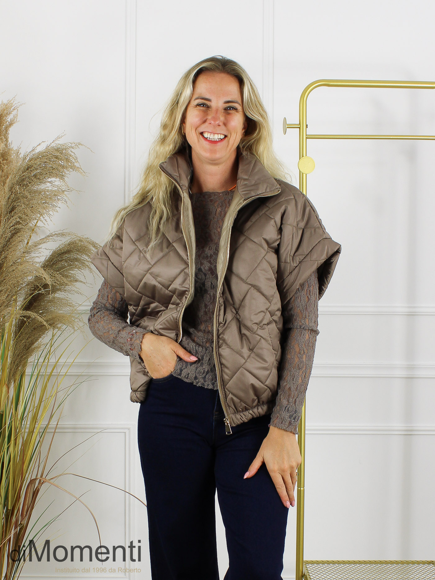 Bodywarmer Melanie - Taupe
