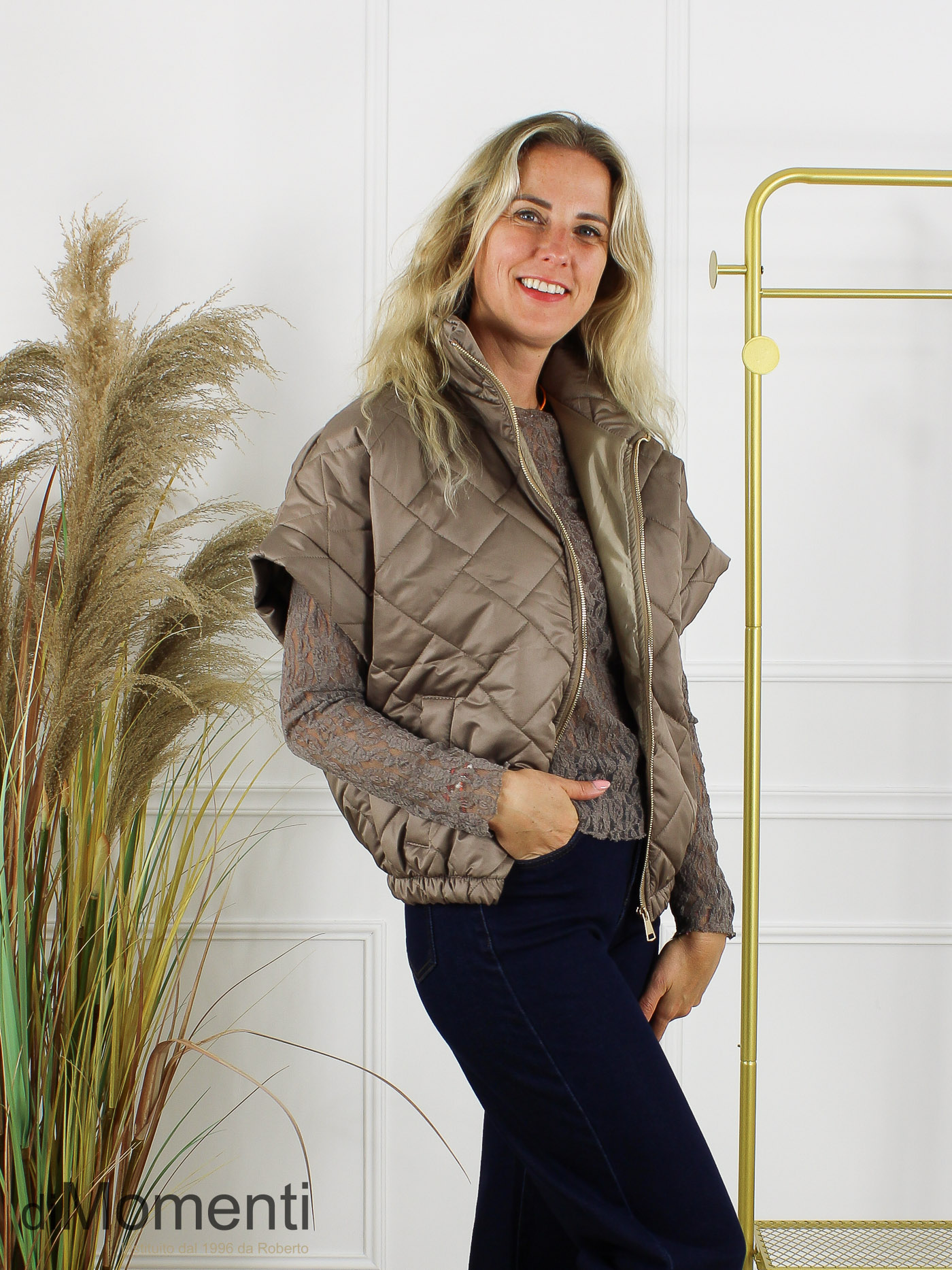 Bodywarmer Melanie - Taupe