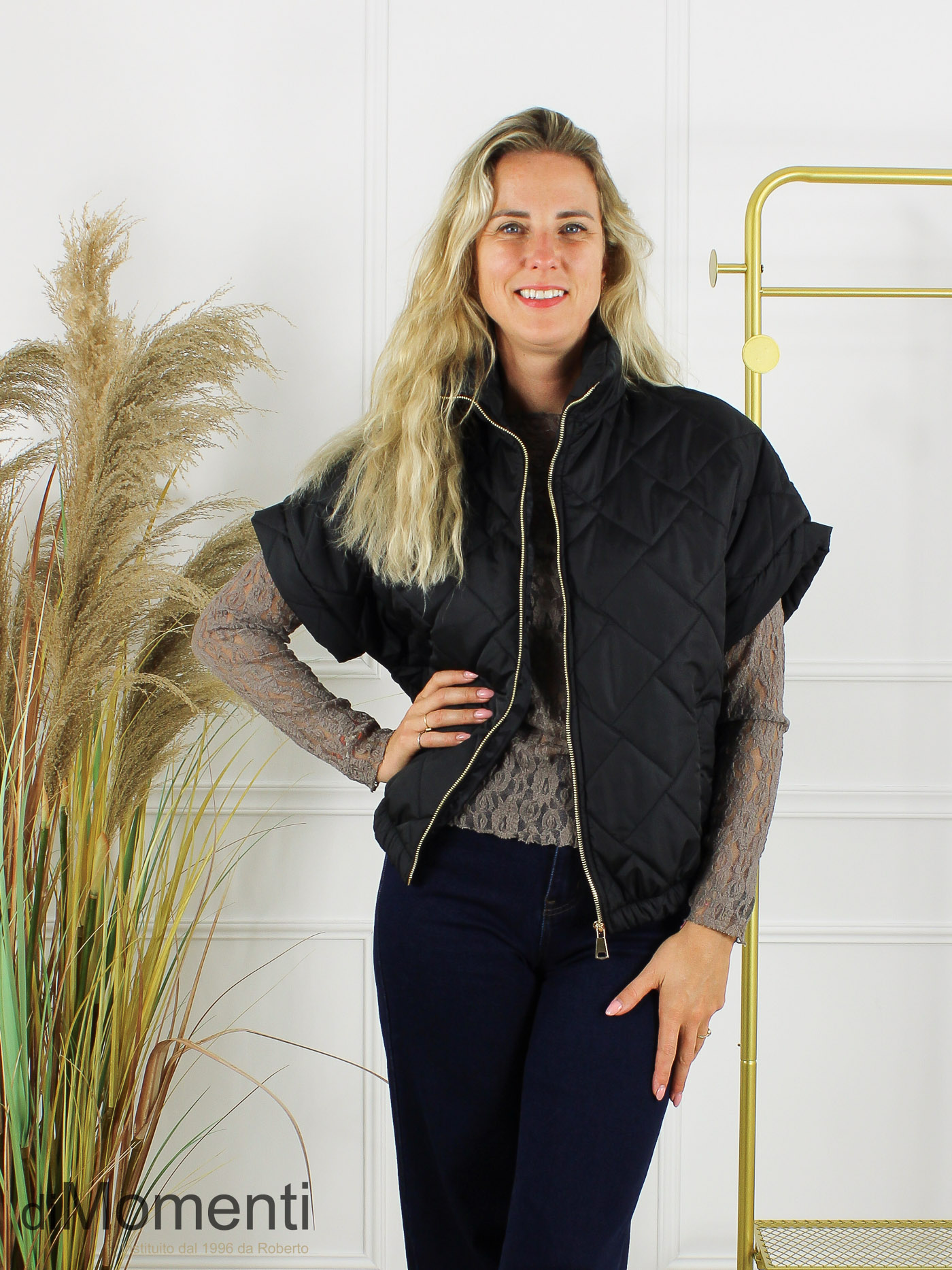 Bodywarmer Melanie - Zwart