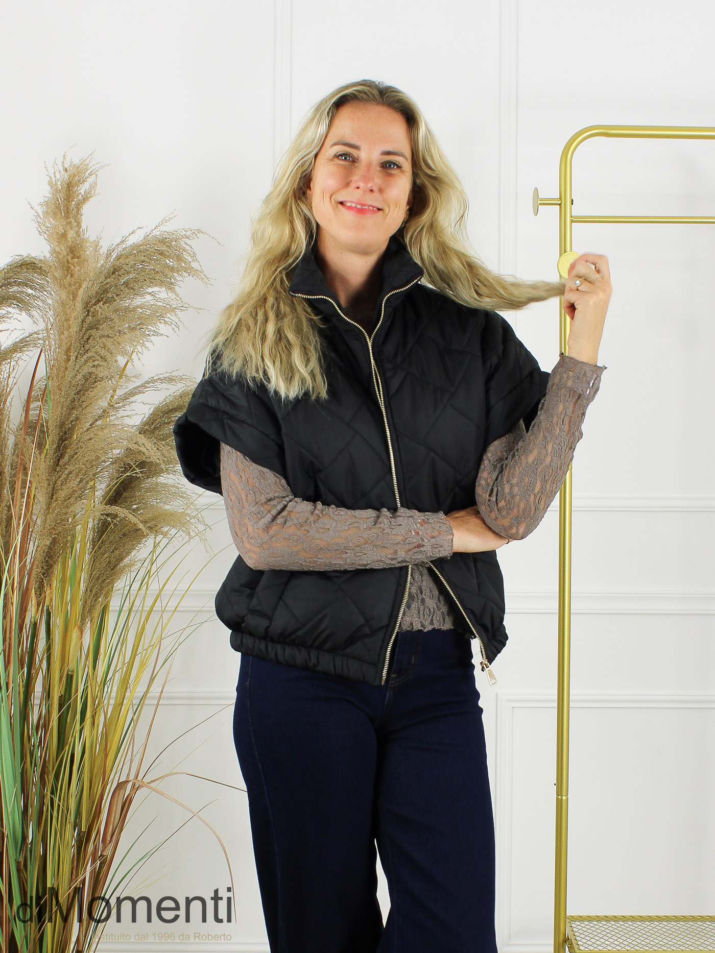 Bodywarmer Melanie - Zwart