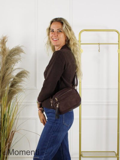 Cross Body Tas Veneto - Coffee