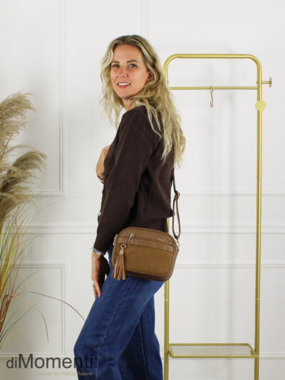Cross Body Tas Veneto - Mocca