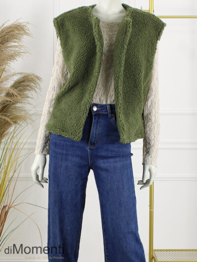 Gilet Amy - Army Groen