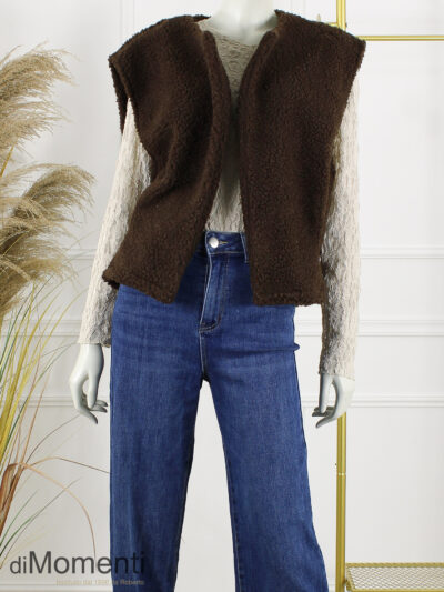 Gilet Amy - Coffee