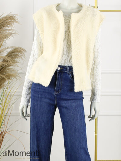 Gilet Amy - Ecru
