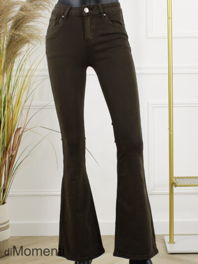 Goodies Flair Stretch Jeans - Coffee