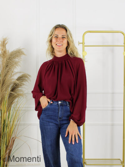 Blouse / Top Lidia - Bordeaux