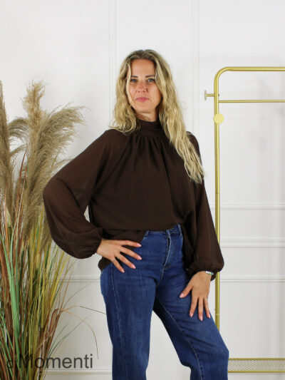 Blouse / Top Lidia - Coffee