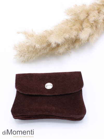 Portemonnee Lizzy - Suede Bordeaux
