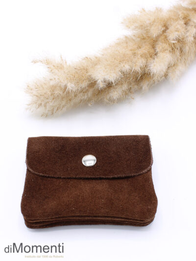 Portemonnee Lizzy - Suede Coffee