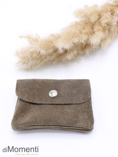 Portemonnee Lizzy - Suede Taupe