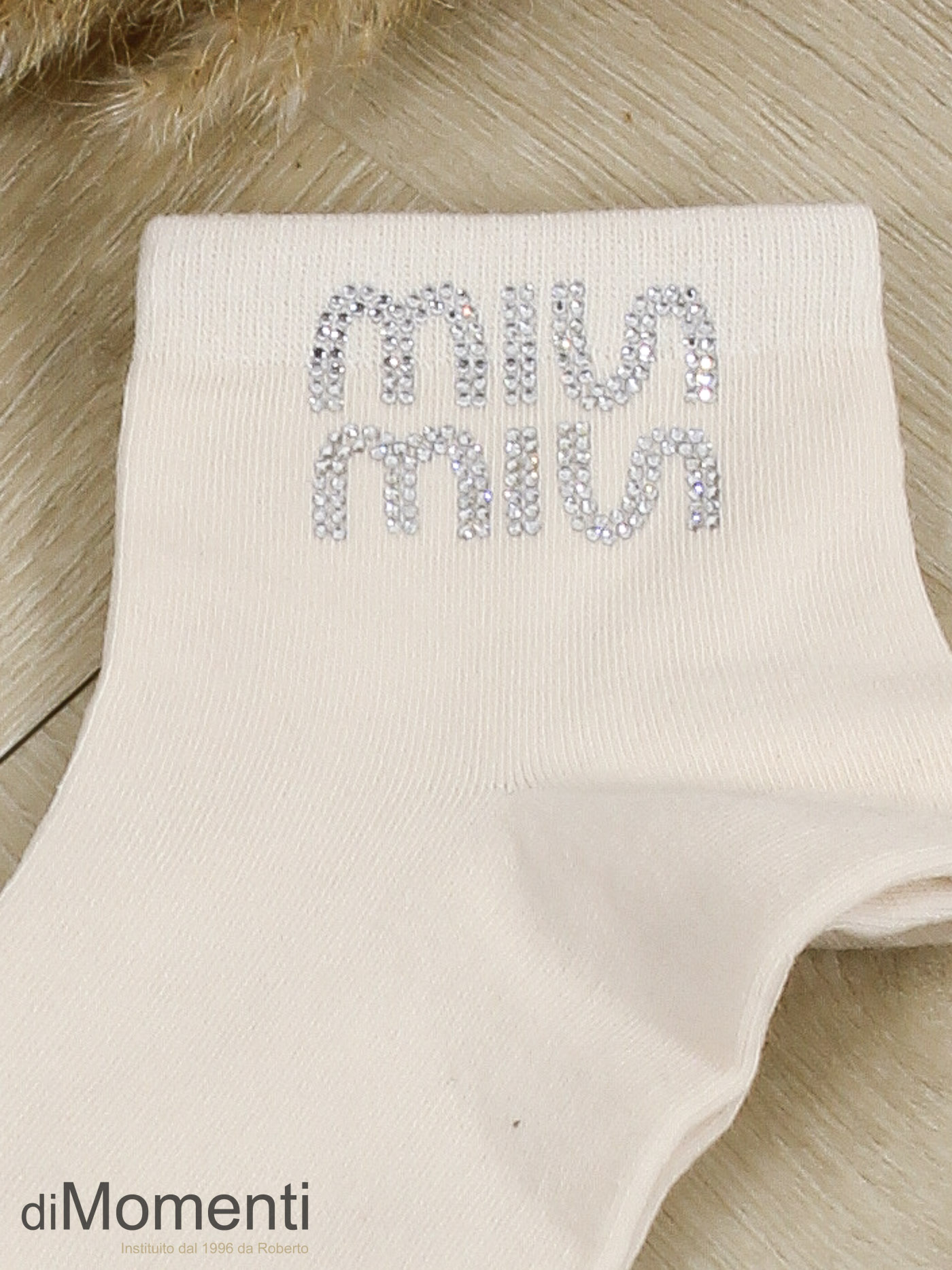 Look A Like Sok Sparkle - Licht Beige