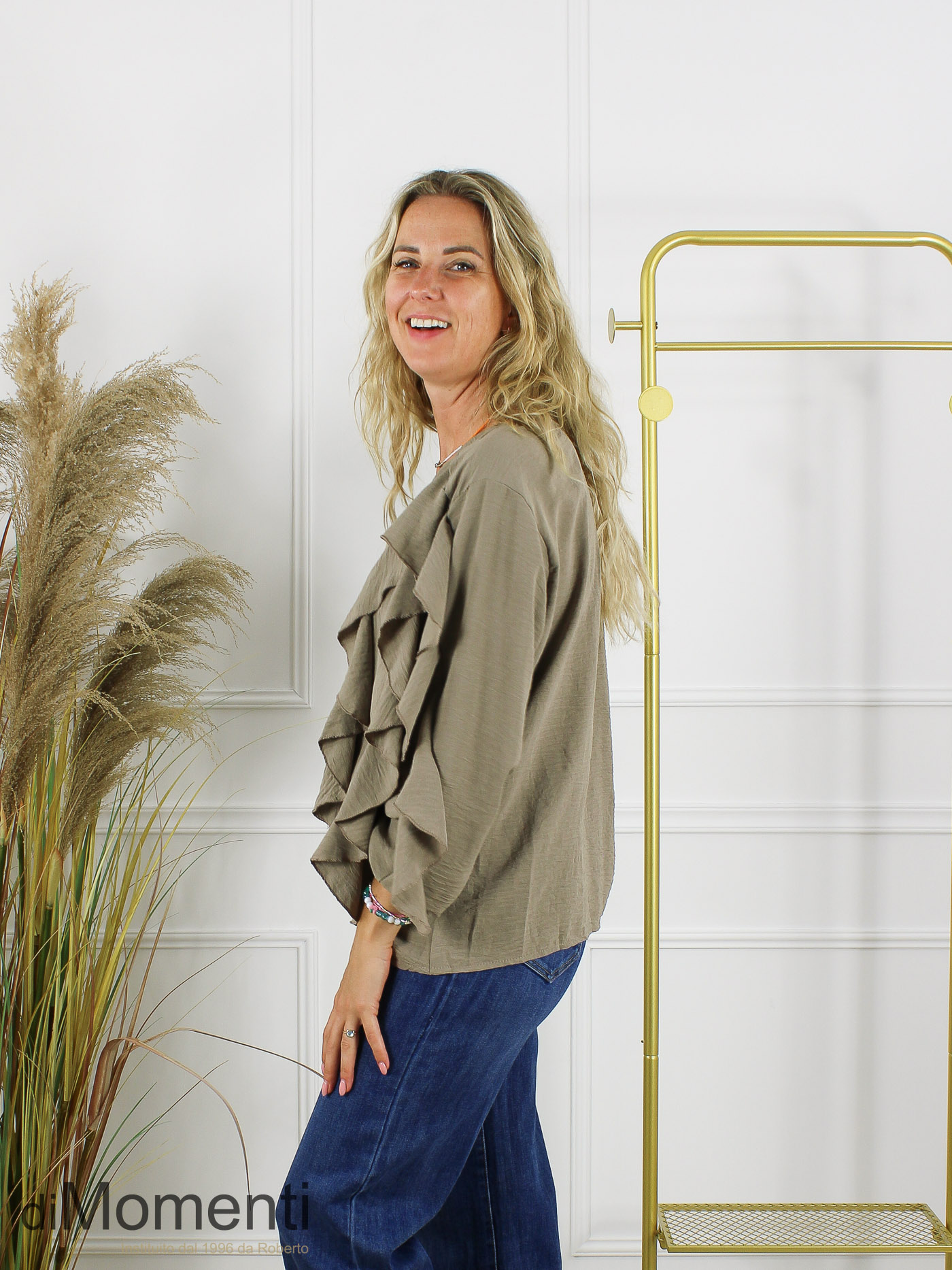 Blouse Lucia - Taupe