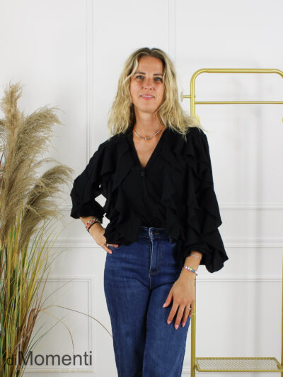Blouse Lucia - Zwart