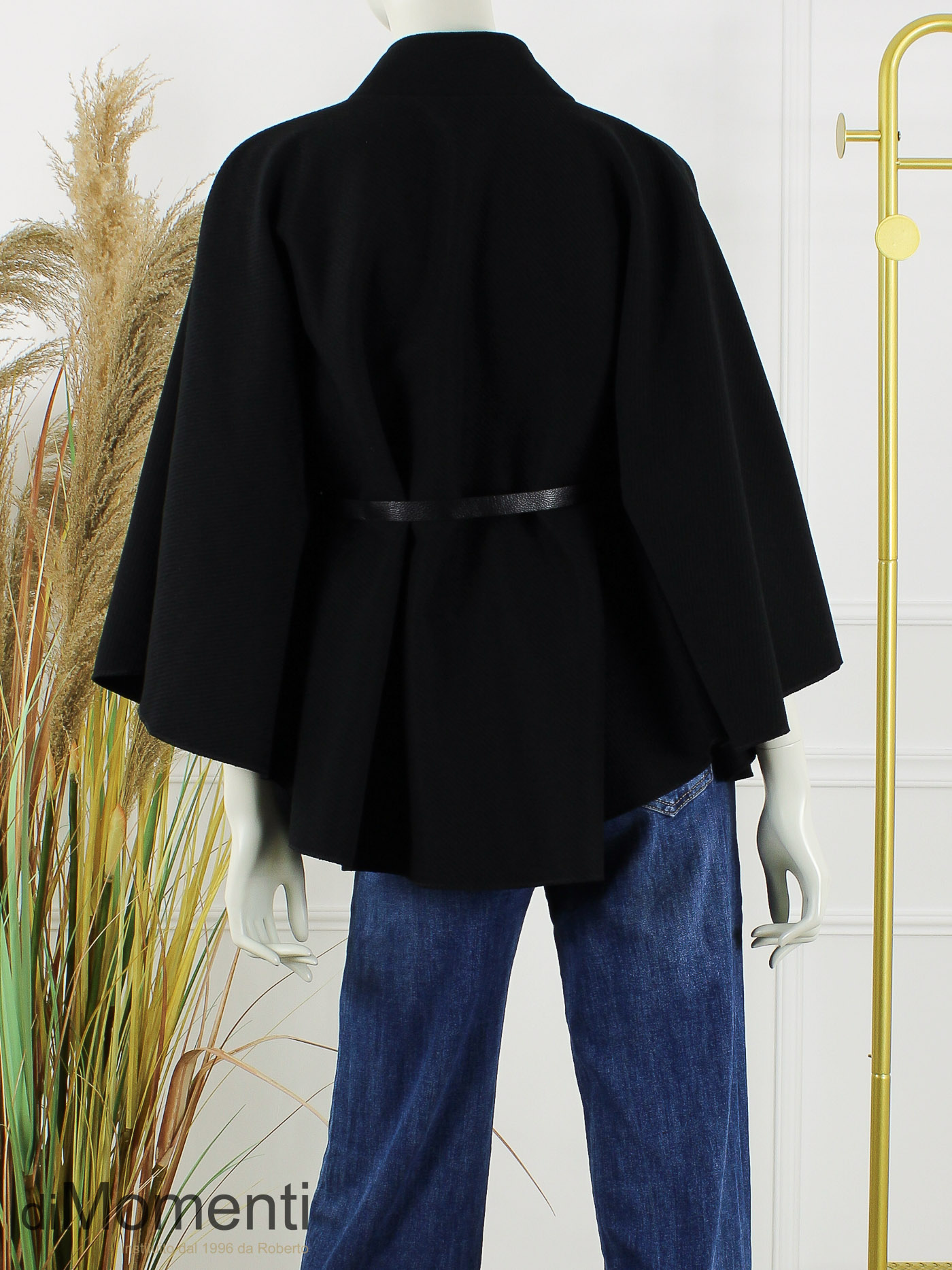 Poncho Napoli - Zwart