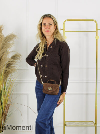Tas Amalfi – Suede Mocca