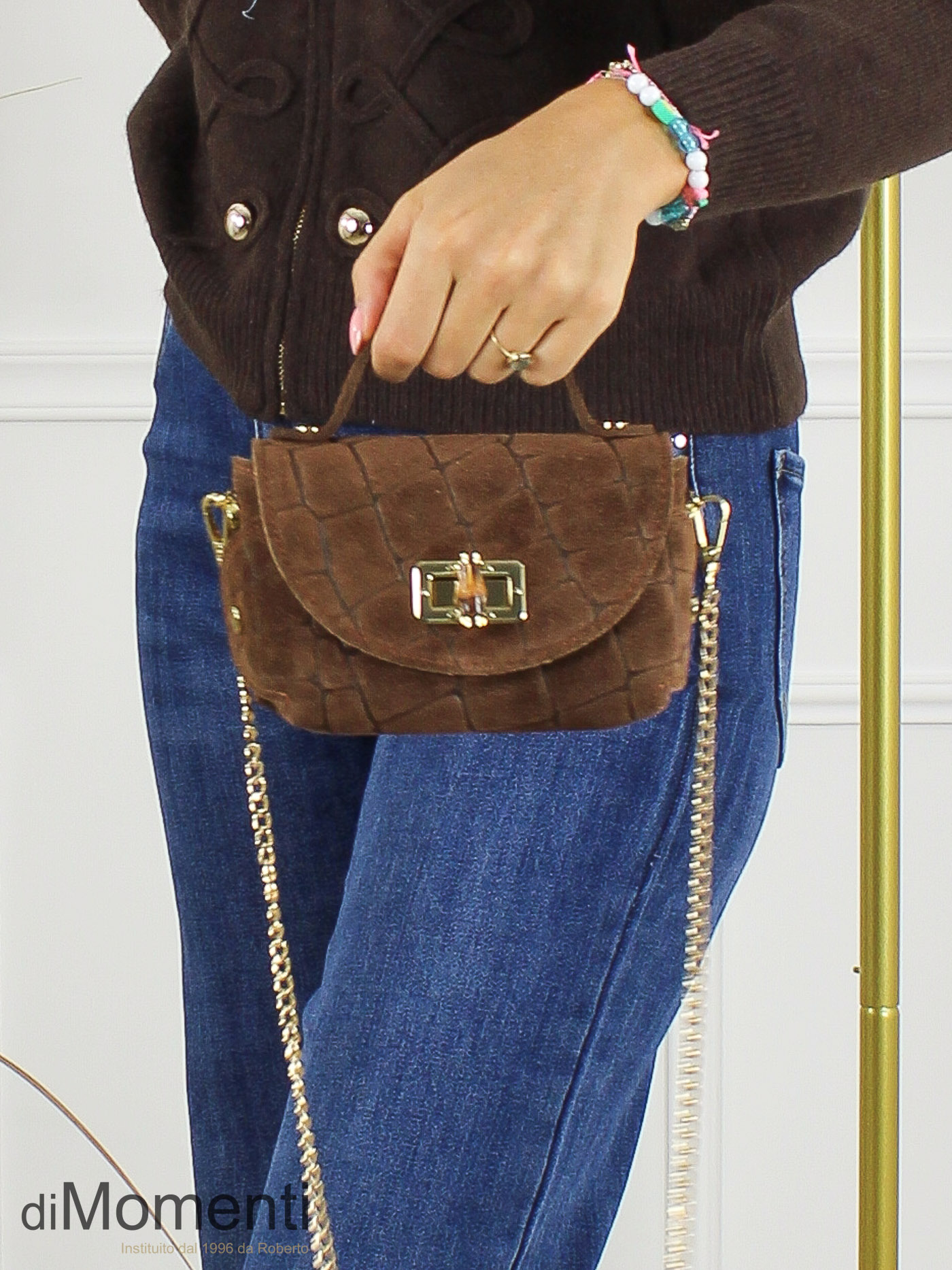 Tas Amalfi – Suede Mocca