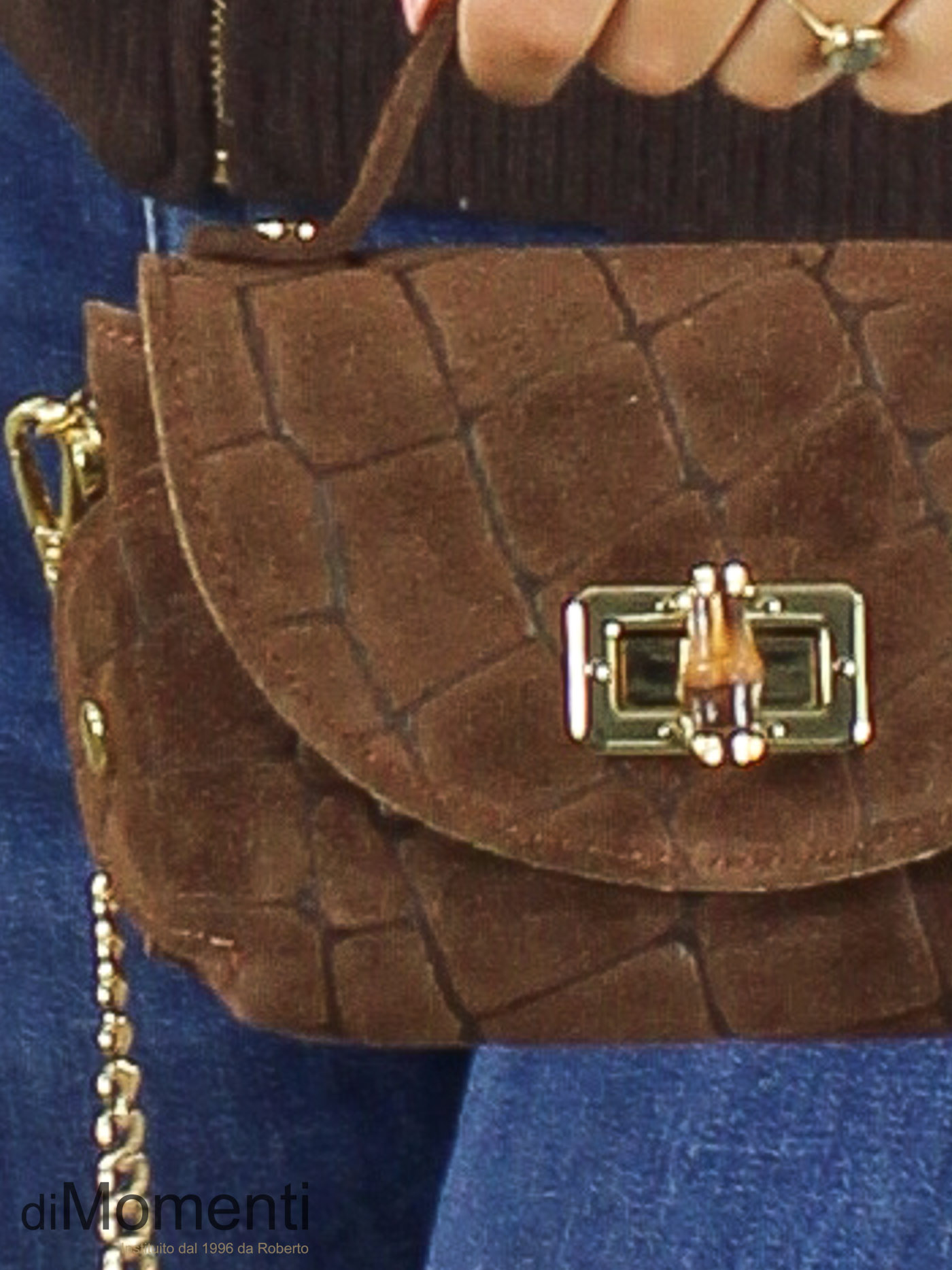 Tas Amalfi – Suede Mocca