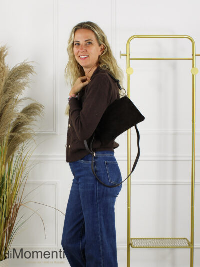 Tas Arzana – Suede Coffee