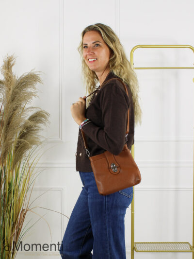 Tas Lazio - Leer Cognac