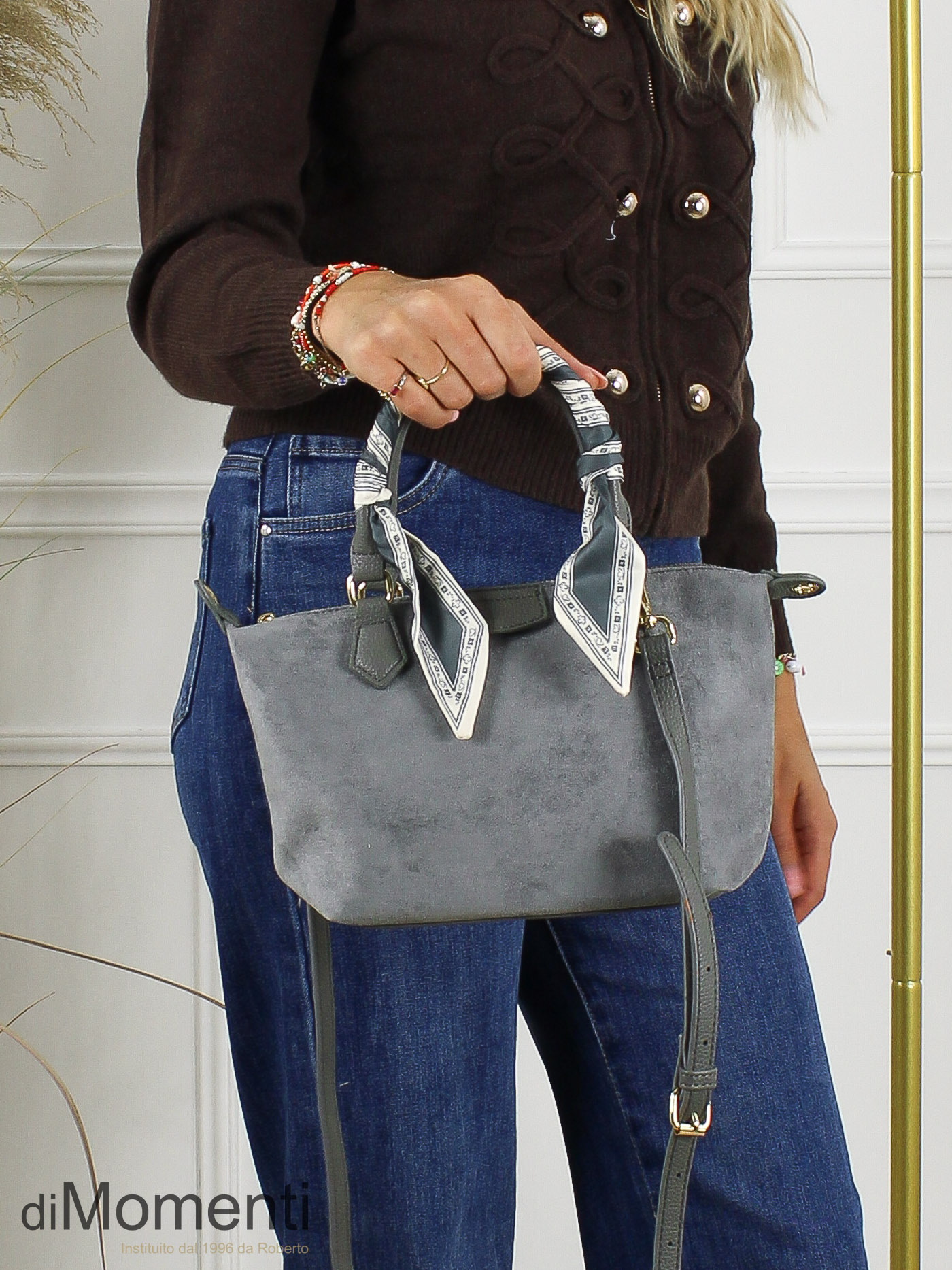 Tas Mella - Grijs