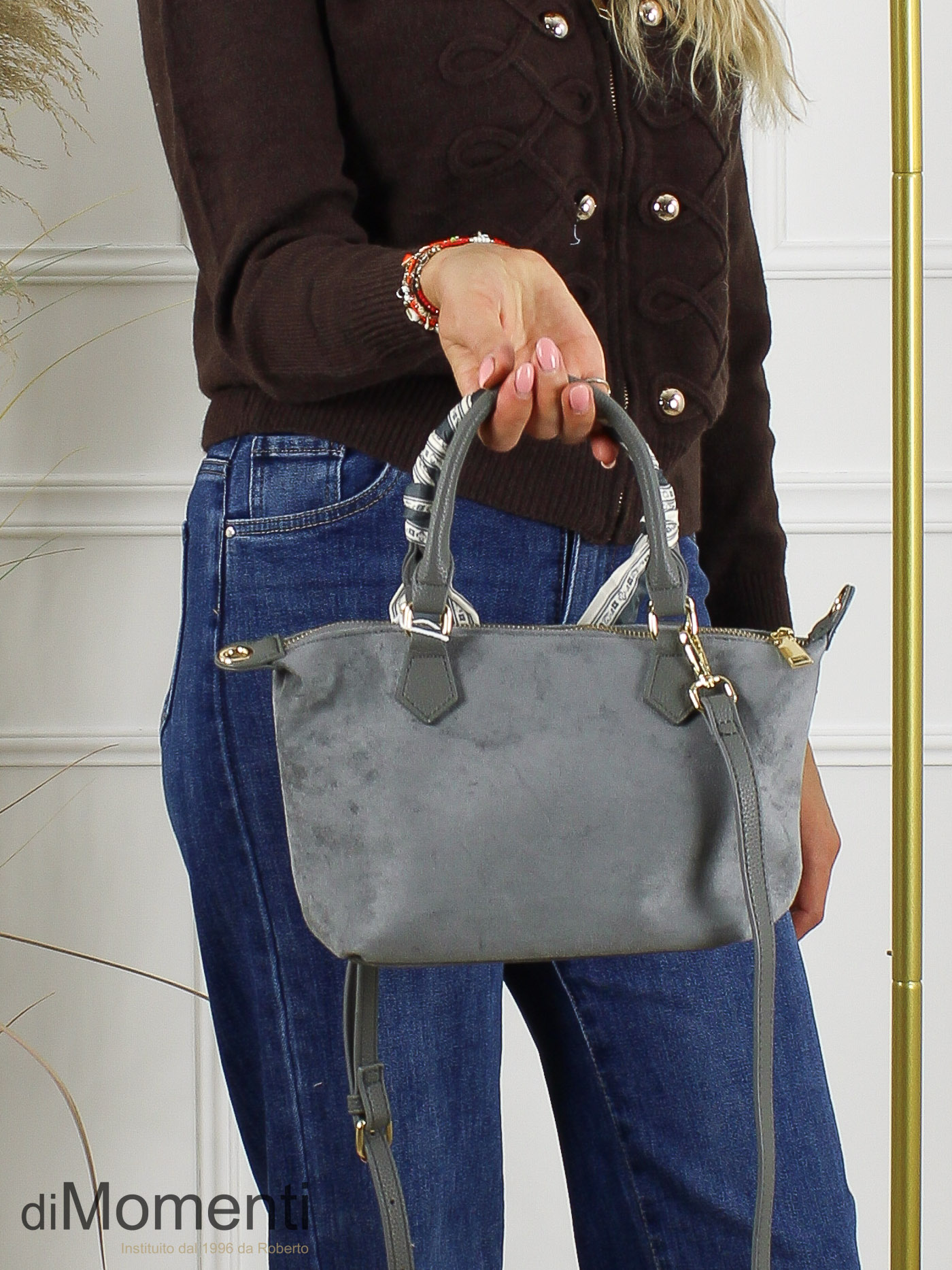 Tas Mella - Grijs