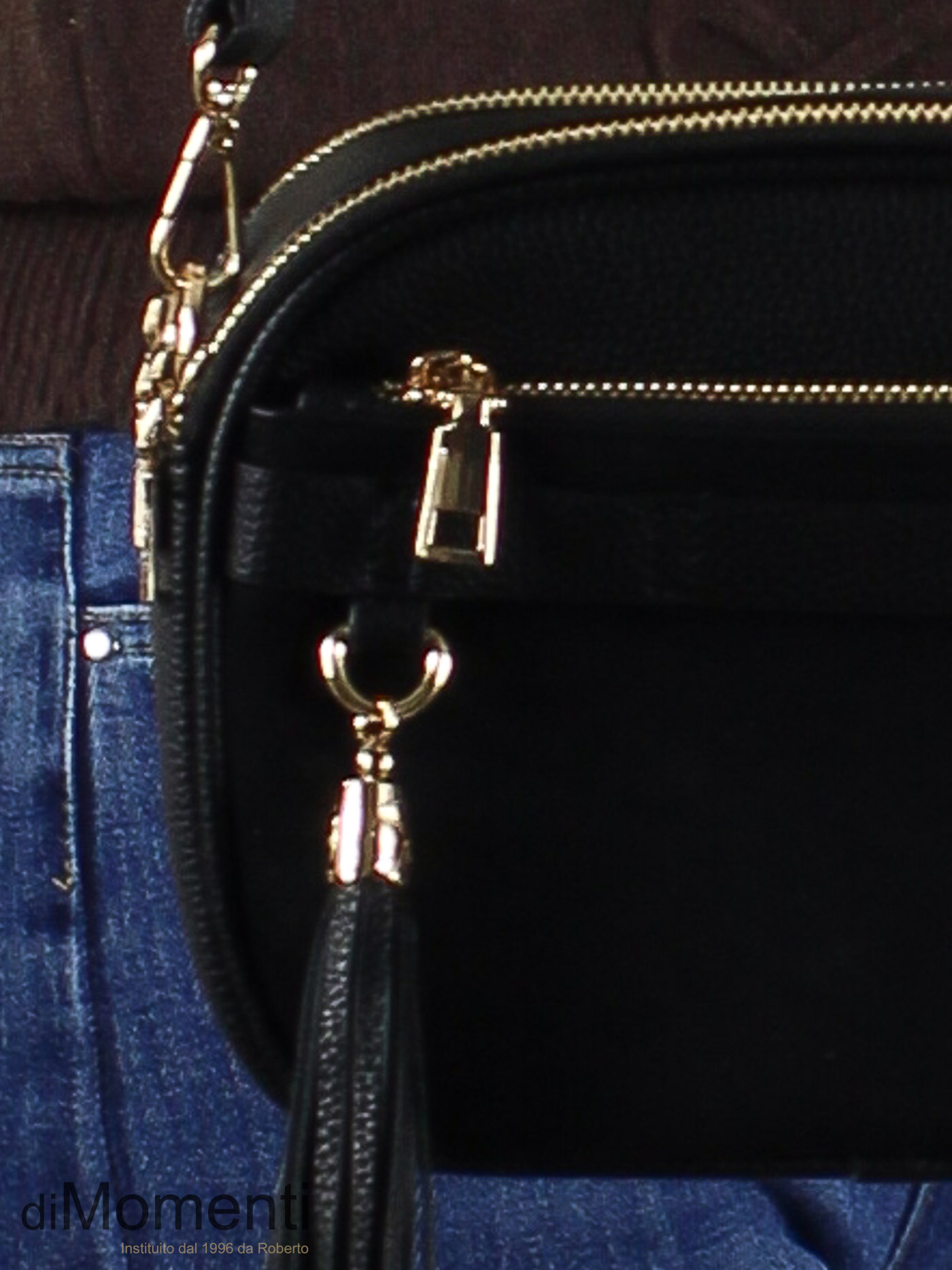 Cross Body Tas Veneto - Zwart