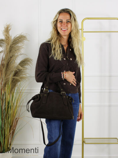 Tas Venezia – Suede Coffee