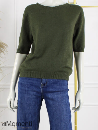 Gebreide Top Alessi - Army Groen
