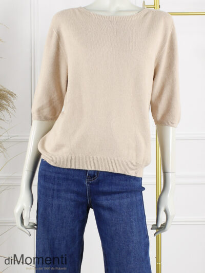 Gebreide Top Alessi - Beige