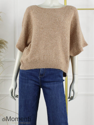 Gebreide Top Emily - Toffee