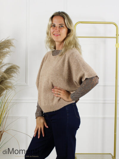 Gebreide Top Emily - Toffee
