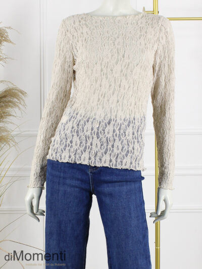 Top Lace - Beige