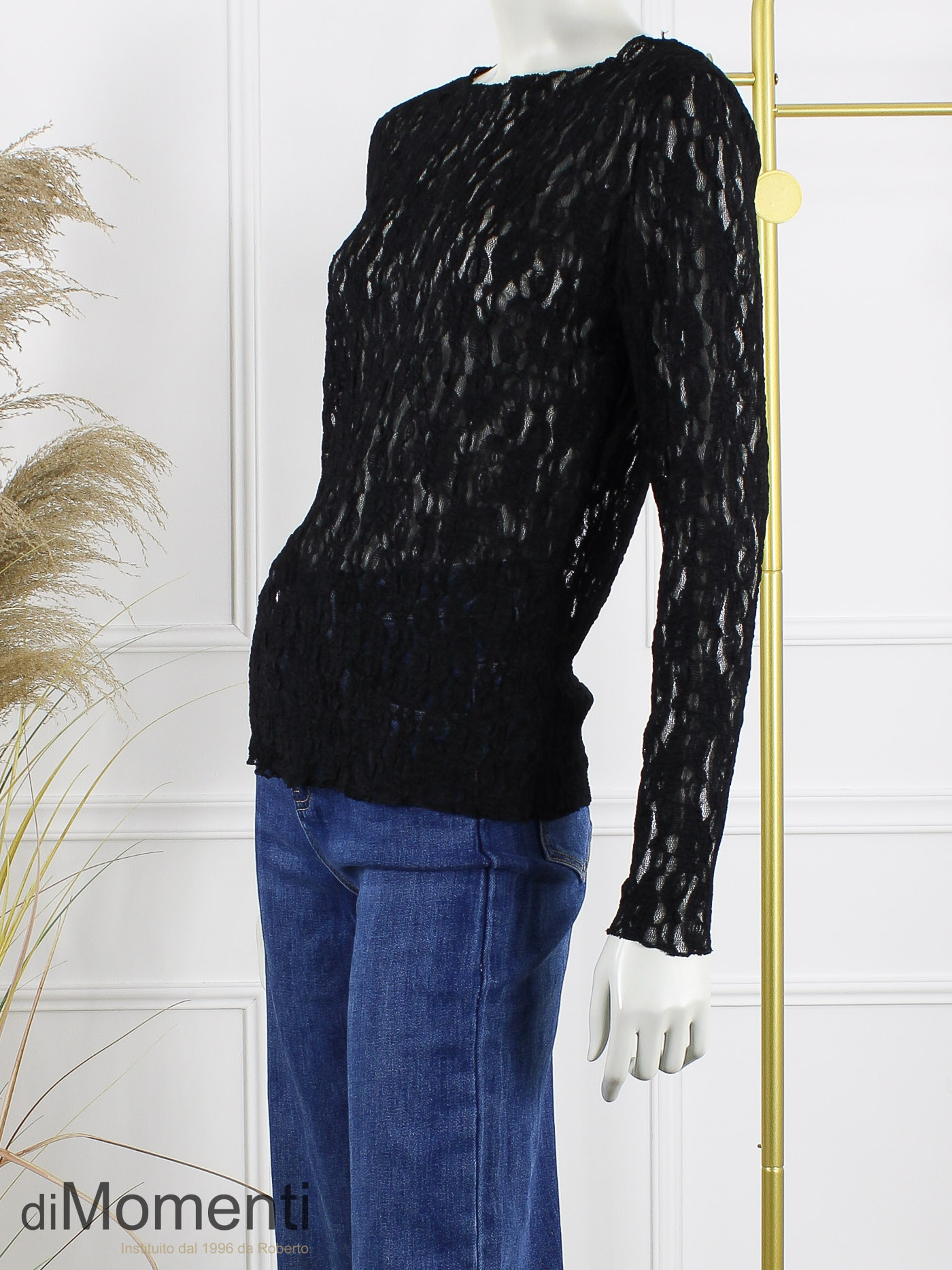 Top Lace - Zwart