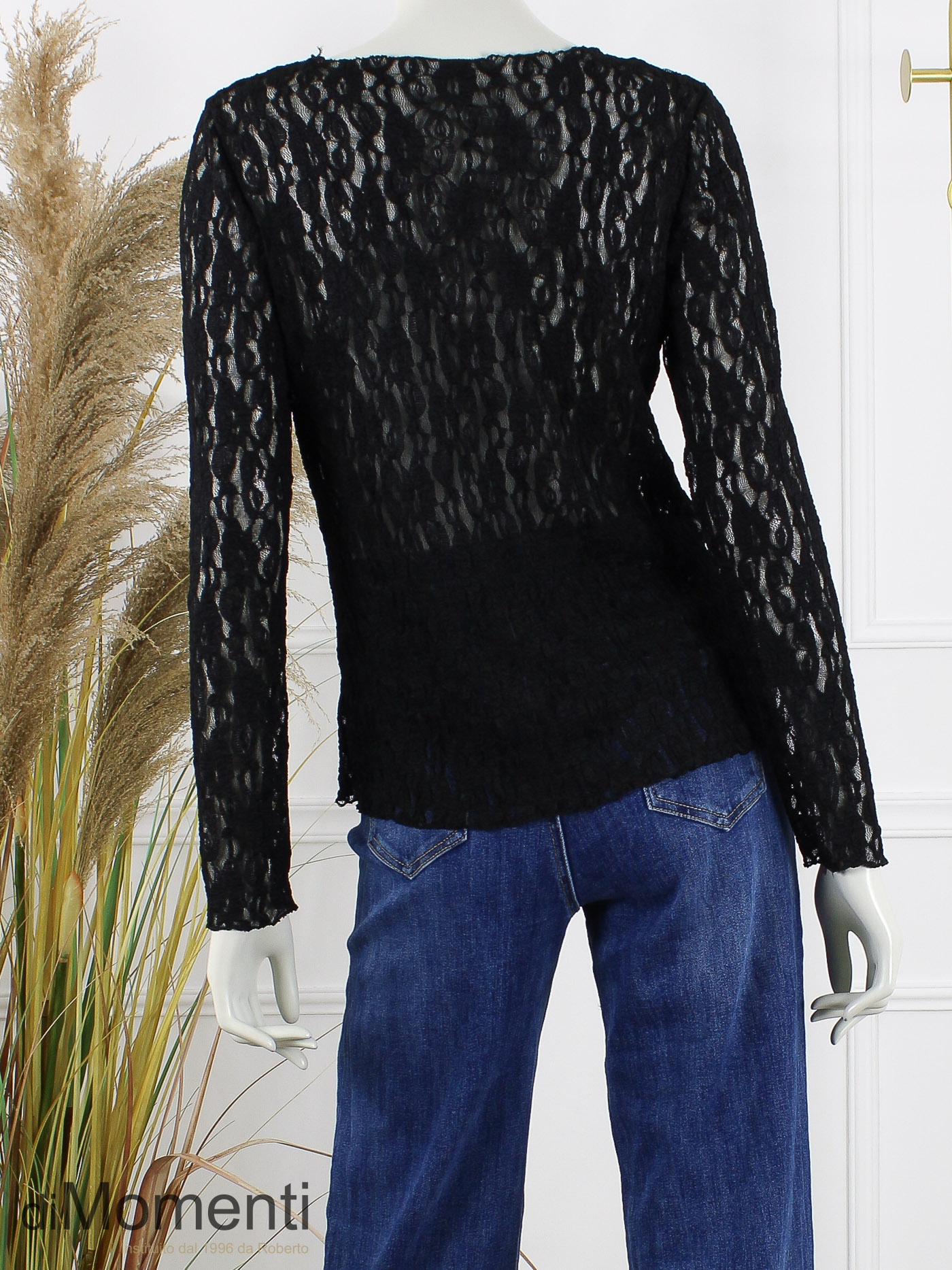 Top Lace - Zwart