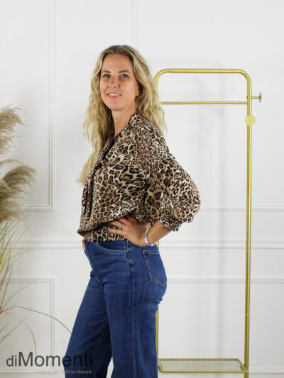 Blouse / Top Verla - Print 2 Beige