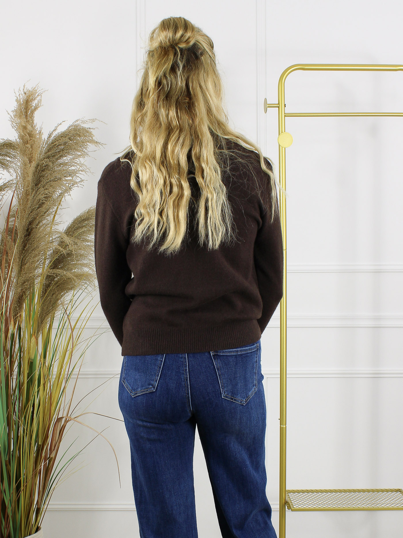 Vest Celine - Coffee