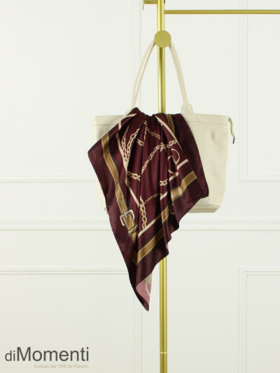 Zijde Look Sjaal Paris - Bordeaux