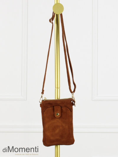 Suede Tas Azul - Cognac