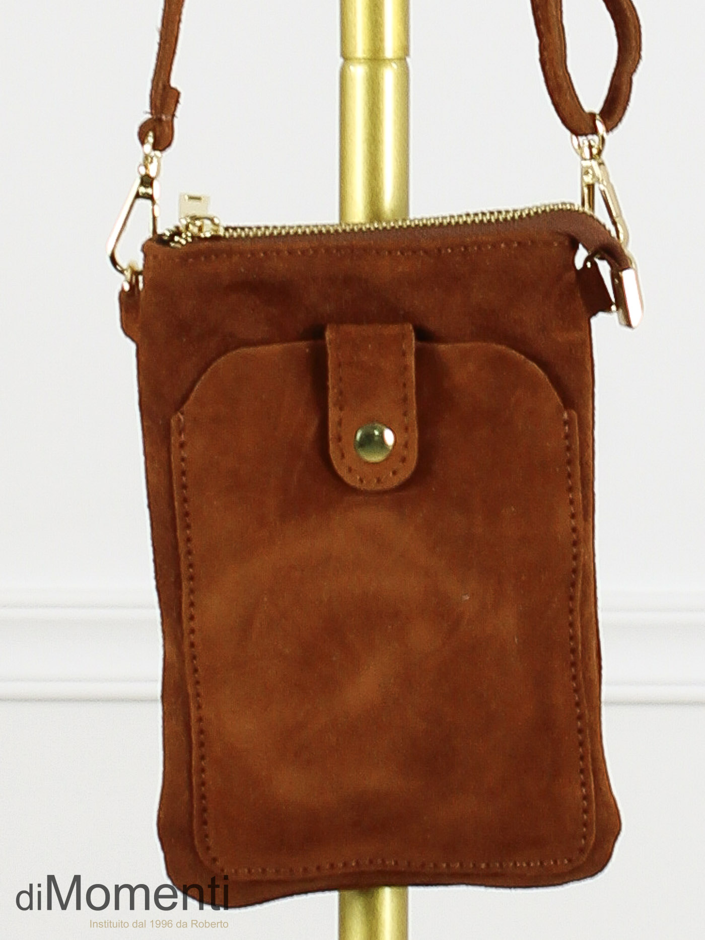 Suede Tas Azul - Cognac