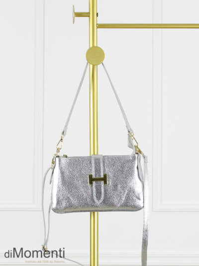 Tas Harper - Leer Zilver