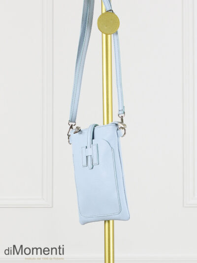 Tas Hella - Leer Licht Blauw