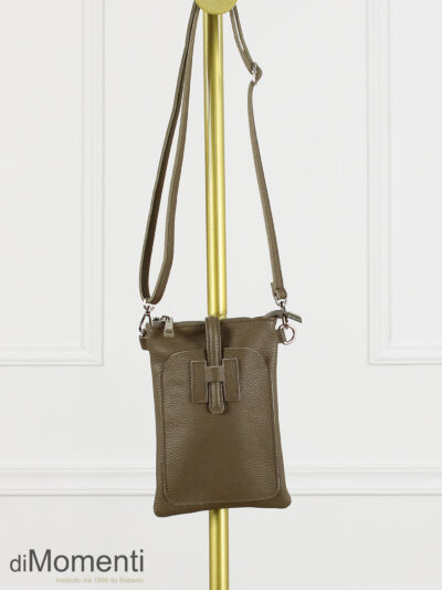 Tas Hella - Leer Taupe