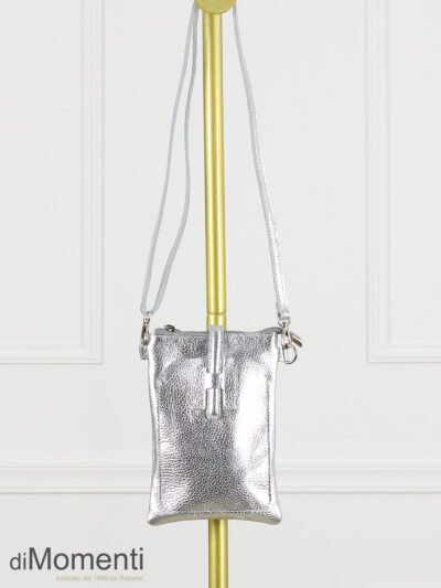 Tas Hella - Leer Zilver
