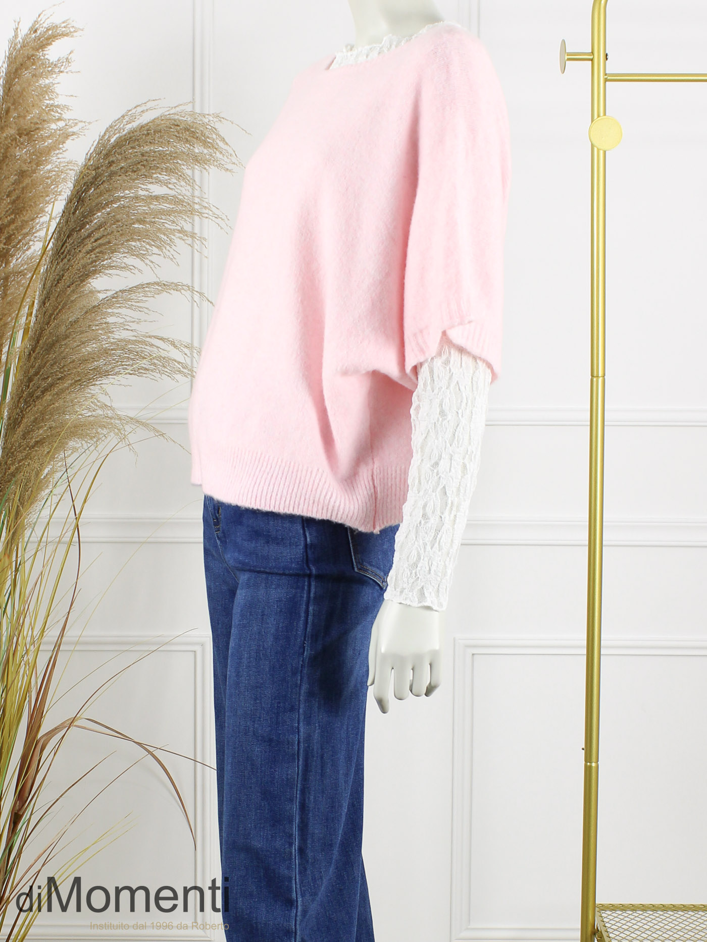 Gebreide Top Emily - Licht Roze