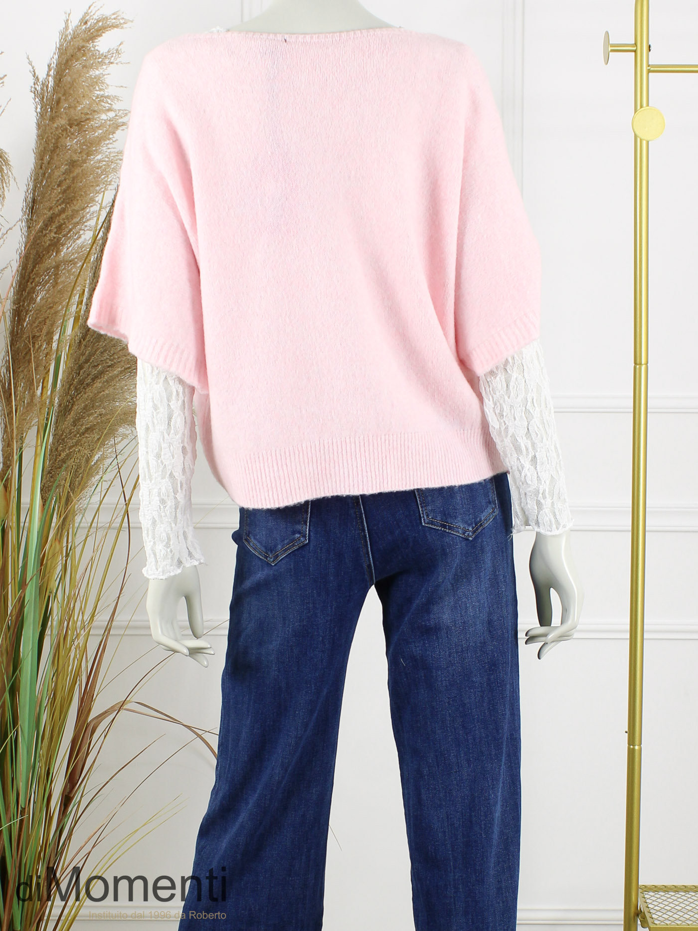 Gebreide Top Emily - Licht Roze