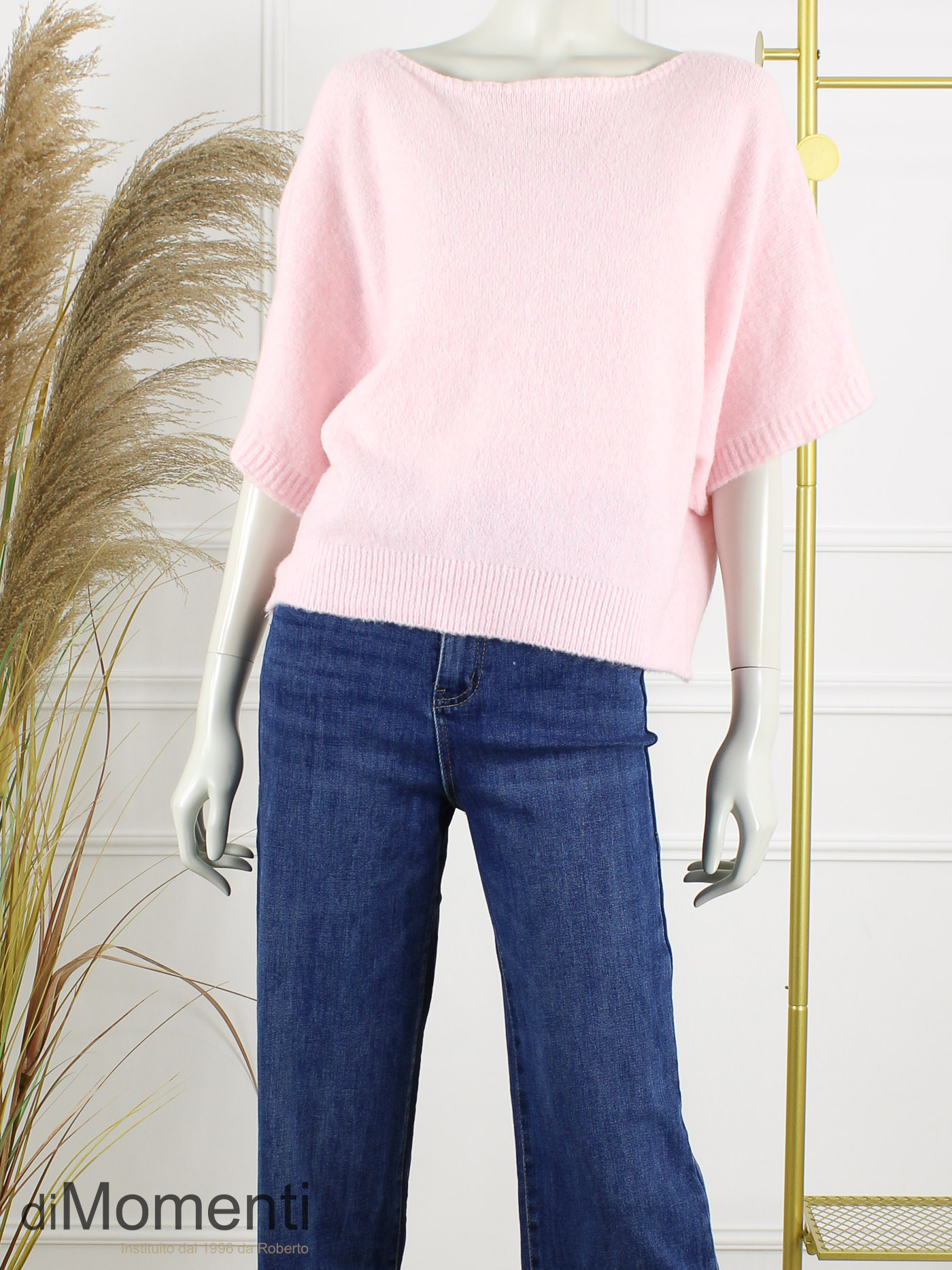 Gebreide Top Emily - Licht Roze